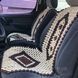 Дерев'яна автомасажна накидка з роликовим масажем для комфортної поїздки та зняття втоми 1076 фото 6