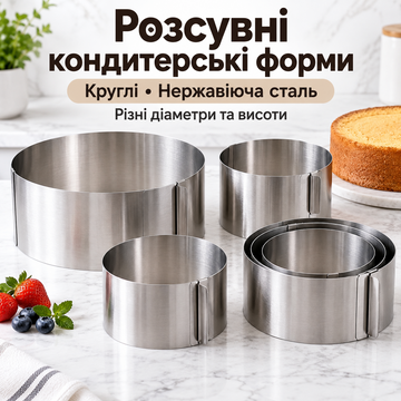 Розсувні форми і кільця