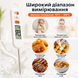Кухонний цифровий термометр-щуп -50&deg;C&hellip;+300&deg;C | щуп 12.5 см, LCD-дисплей, підсвітка, магніт 3055 фото 3
