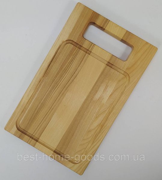 Кухонная разделочная доска из ясеня с ручкой 39,2&times;24,4&times;2 см &ndash; деревянная доска премиум для нарезки 111 фото