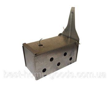 Мышеловка-домик металлическая 12.5&times;7&times;6.2 см | Живоловка для мышей и грызунов многоразовая 53 фото